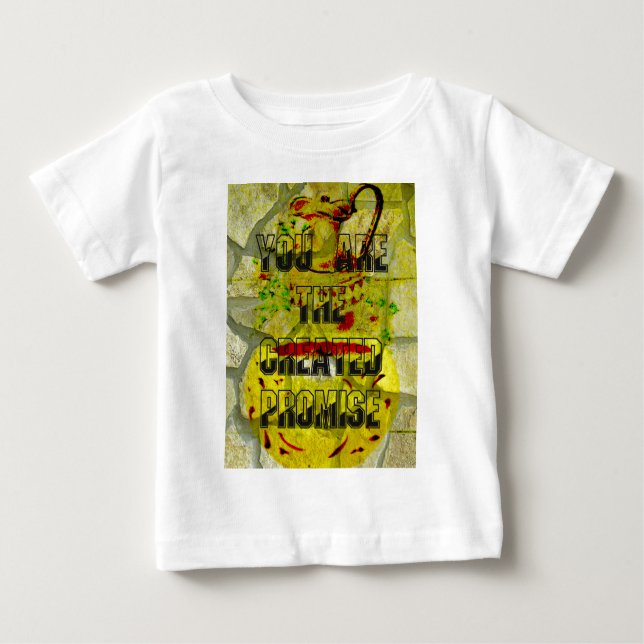 Camiseta De Bebé Promesa dorada: El guión dorado del destino (Anverso)