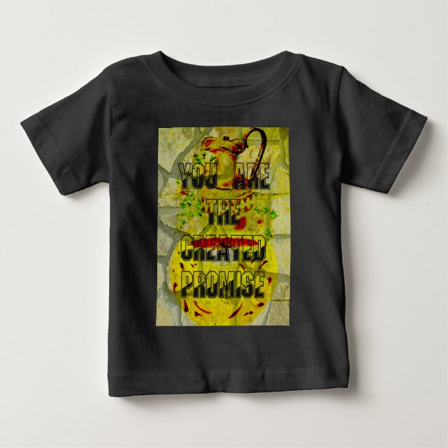 Camiseta De Bebé Promesa dorada: El guión dorado del destino (Anverso)