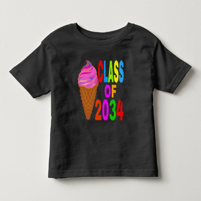 Camiseta De Bebé promoción de 2034   (Anverso)