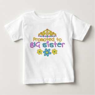 Camiseta De Bebé Promocionado a la Gran Hermana