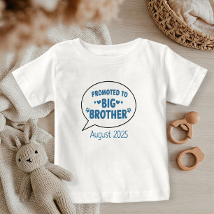 Camiseta De Bebé Promoted To Big Brother Shirt, Future Big Brother