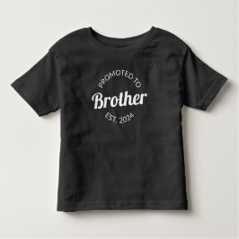 Camiseta De Bebé Promovido Al Hermano Este. I 2024
