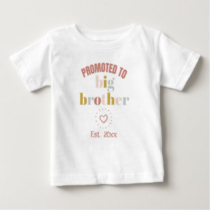 Camiseta De Bebé Promovido al recién nacido de nacimiento de Gran H