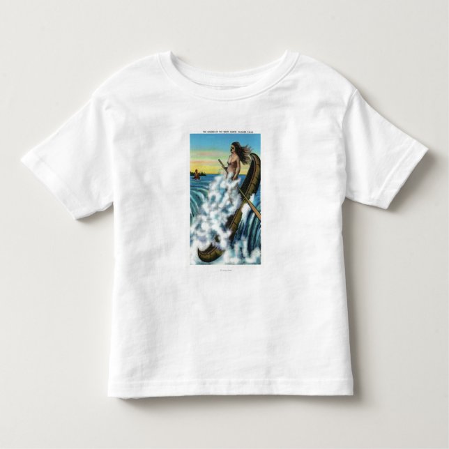 Camiseta De Bebé Promulgación de la leyenda de la canoa blanca (Anverso)