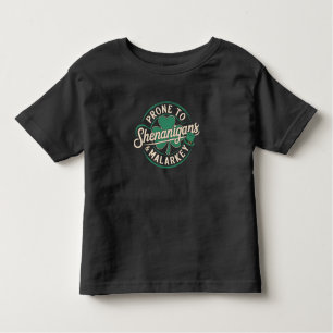 Camiseta De Bebé Prone a Shenanigans & Malarkey St Patrick's Day