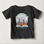 Camiseta De Bebé Propiedad de Hogwarts Personalizado Graphic<br><div class="desc">Este bonito gráfico muestra el castillo de Hogwarts en un divertido estilo de arte personalizado.</div>