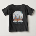 Camiseta De Bebé Propiedad de Hogwarts Personalizado Graphic<br><div class="desc">Este bonito gráfico muestra el castillo de Hogwarts en un divertido estilo de arte personalizado.</div>