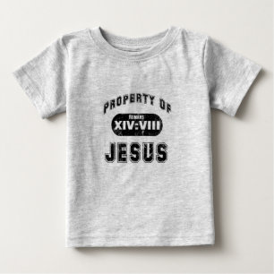Camiseta De Bebé Propiedad de Jesús