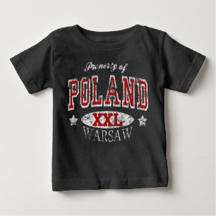 Camiseta De Bebé Propiedad de Polonia Varsovia