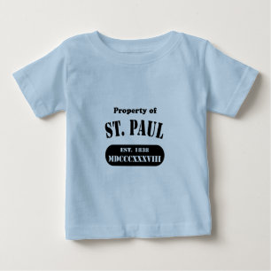 Camiseta De Bebé Propiedad de San Pablo