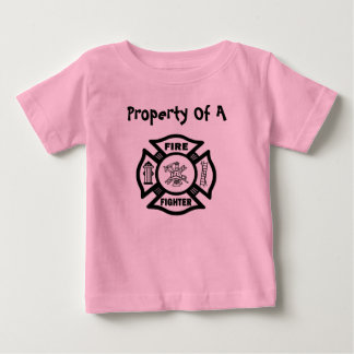 Camiseta De Bebé Propiedad de un bombero