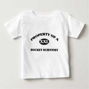Camiseta De Bebé Propiedad de un CIENTÍFICO de ROCKET