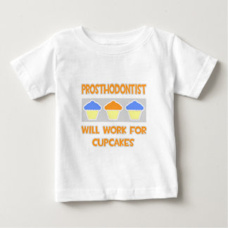 Camiseta De Bebé Próspero dontista... Trabajará Para Pasteles