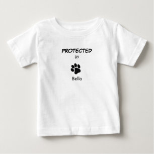 Camiseta De Bebé protección de la pata del animal doméstico