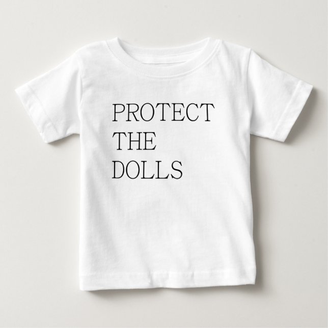 Camiseta De Bebé Protege Las Muñecas-71833 (Anverso)