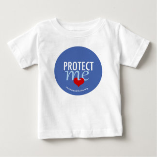 Camiseta De Bebé Protéjame la camiseta bebé