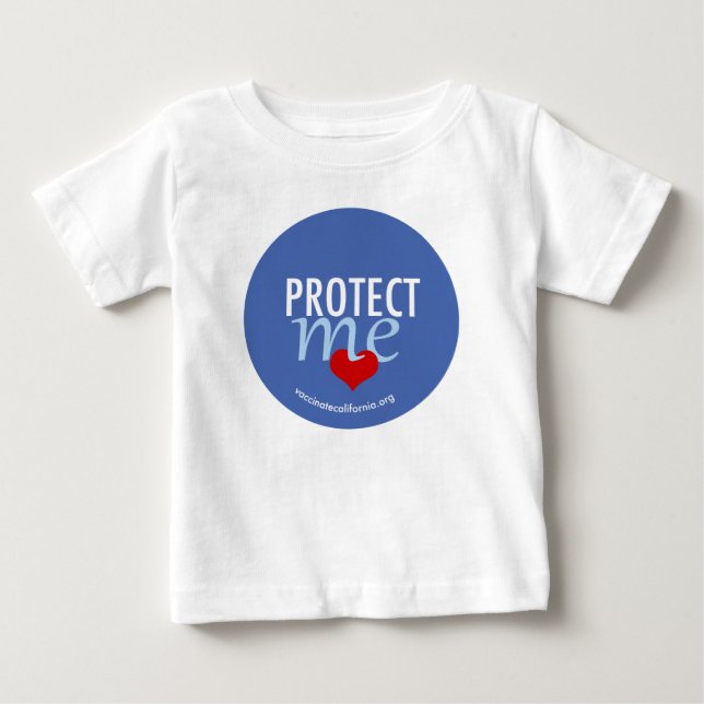 Camiseta De Bebé Protéjame la camiseta bebé (Anverso)