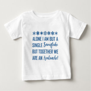 CAMISETA DE BEBÉ PROUD SNOWFLAKE