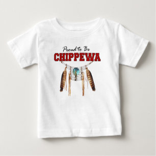 Camiseta De Bebé Proud to be Chippewa Toddler Pullover Hoodie