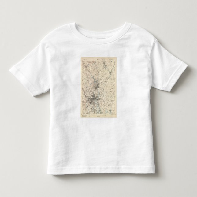 Camiseta De Bebé Providence, Massachusetts (Anverso)