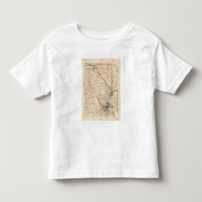 Camiseta De Bebé Providence, Rhode Island (Anverso)