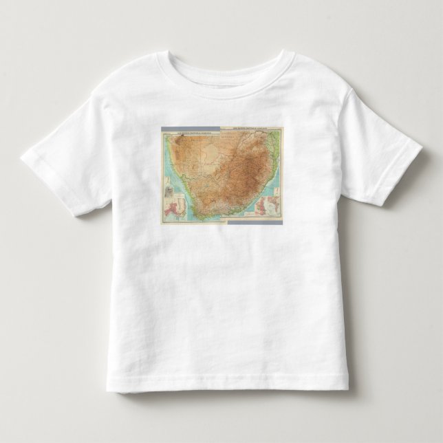 Camiseta De Bebé Provincia de cabo compuesta, Transvaal (Anverso)