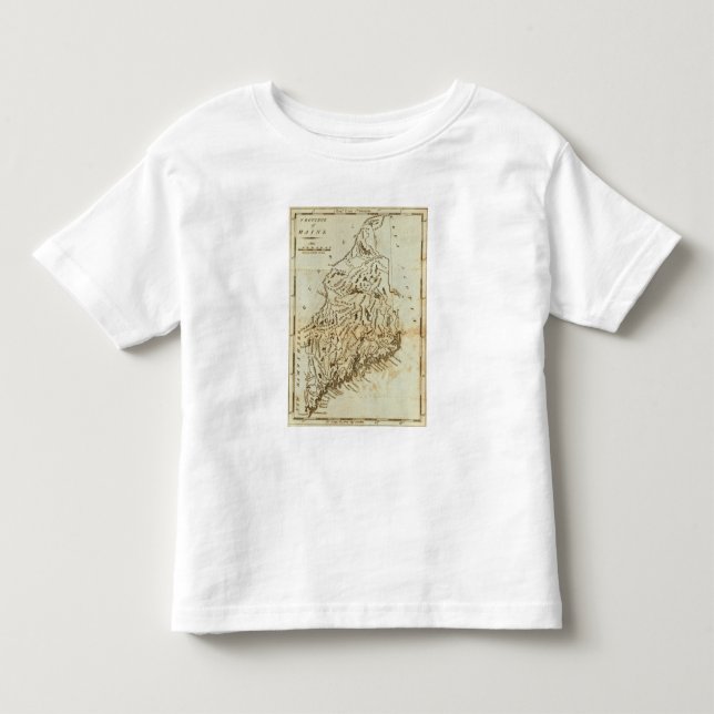 Camiseta De Bebé Provincia de Maine (Anverso)