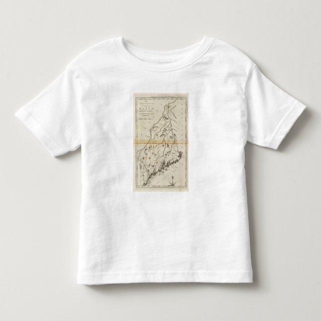 Camiseta De Bebé Provincia de Maine 2 (Anverso)