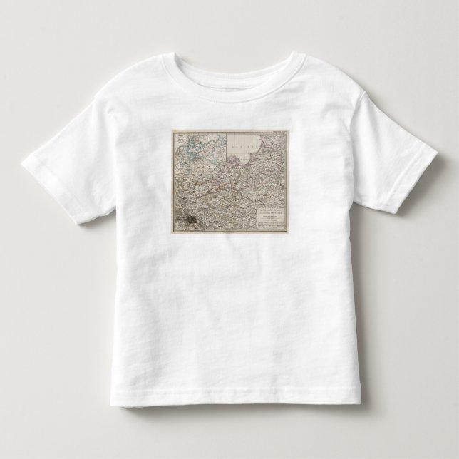 Camiseta De Bebé Provincias prusianas (Anverso)