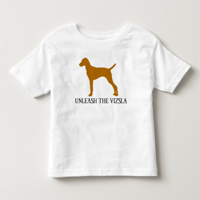 CAMISETA DE BEBÉ PROVOQUE EL VIZSLA (Anverso)
