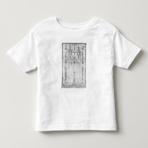 Camiseta De Bebé Proyecte para la catedral, elevación del oeste