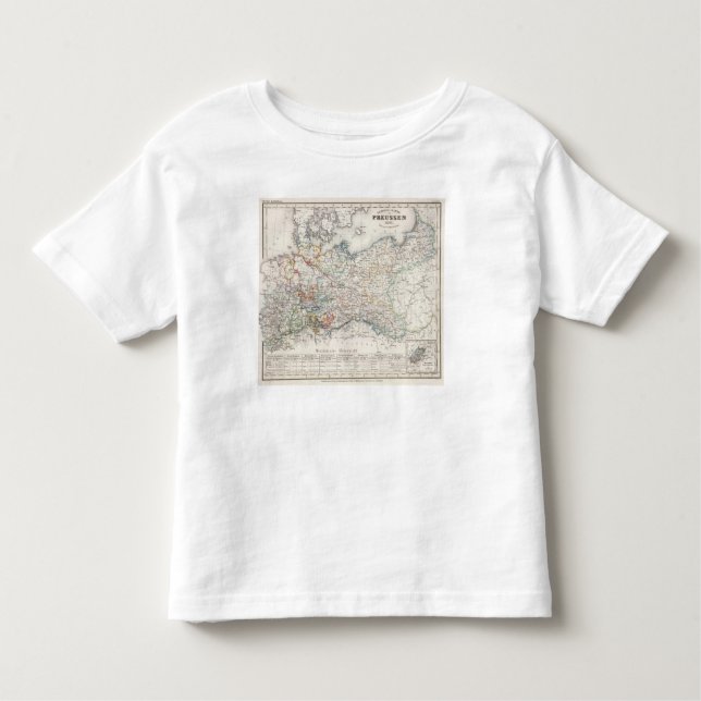 Camiseta De Bebé Prusia, Suiza (Anverso)