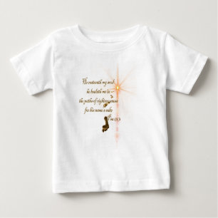 Camiseta De Bebé Psa 23.3 El Señor es mi oveja