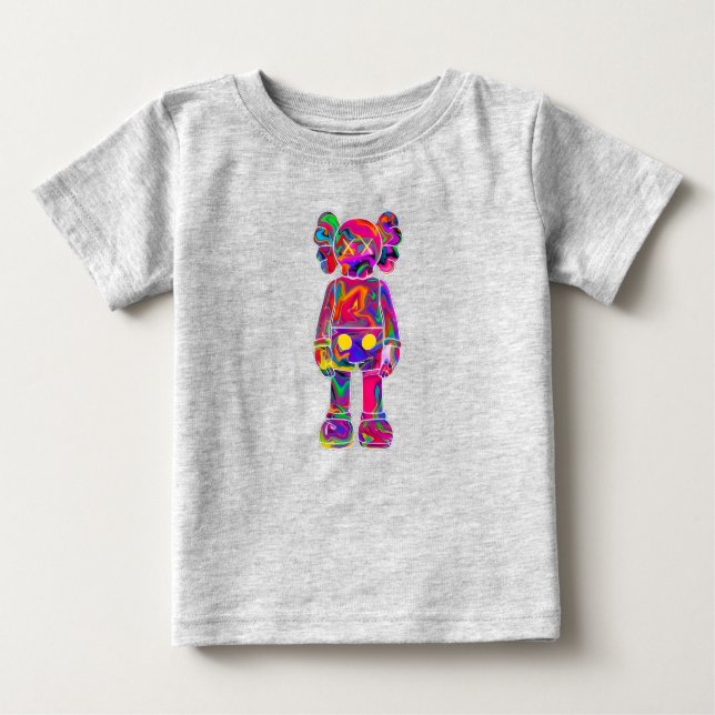 Camiseta De Bebé Psychedelic Kaw (Anverso)