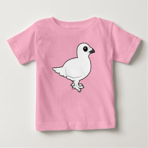 Camiseta De Bebé Ptarmigan silvestre, de nacimiento, invierno