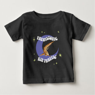 Camiseta De Bebé Pterodáctilo Divertido Humor de Aviación Luna