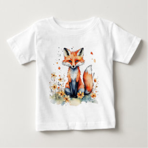 Camiseta De Bebé Pterografía floral