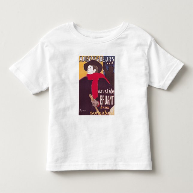 Camiseta De Bebé Publicidad de poster de Enrique de (Anverso)
