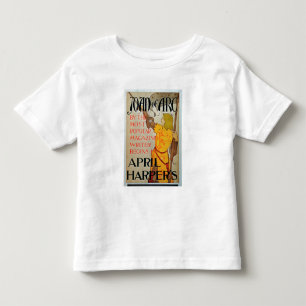 Camiseta De Bebé Publicidad de poster "Juana de Arco" en abril