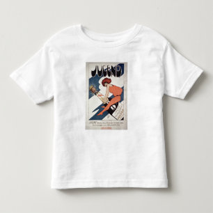 Camiseta De Bebé Publicidad de poster 'Jugend, mag semanal