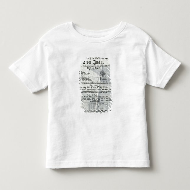 Camiseta De Bebé Publicidad de poster un funcionamiento de 'Don (Anverso)