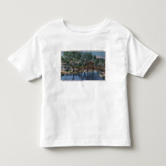 Camiseta De Bebé Pueblo, Colorado - casa barco y rústico (Anverso)
