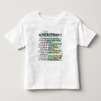 Camiseta De Bebé Puede ser un Michigander si: