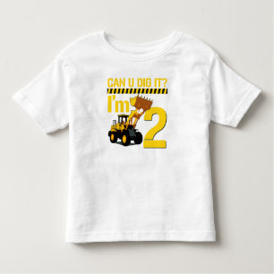Camiseta De Bebé ¿Puede U cavarlo? Soy 2