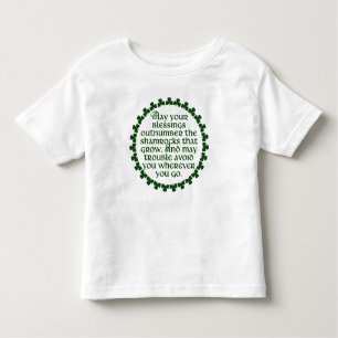 Camiseta De Bebé Pueden sus bendiciones exceder en número los