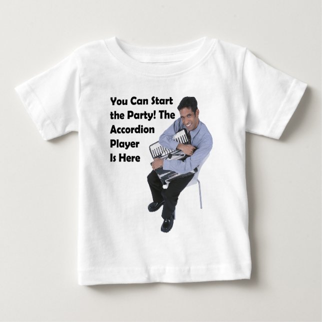 Camiseta De Bebé ¡Puedes Empezar el Fiesta! (Acuerdo) (Anverso)