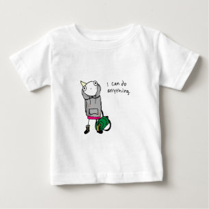 Camiseta De Bebé Puedo hacer cualquier cosa