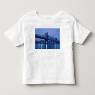Camiseta De Bebé Puente 59th Street, Nueva York, Estados Unidos
