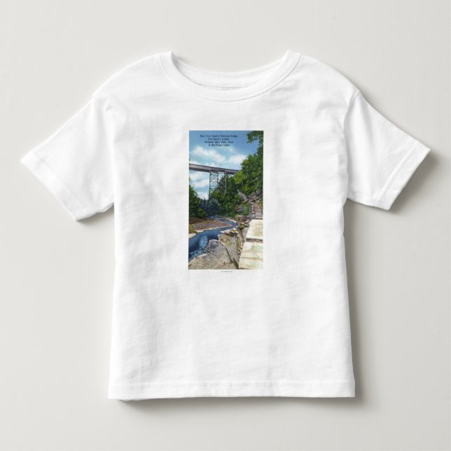 Camiseta De Bebé Puente central de NY RR, la escalera de Jacob (Anverso)