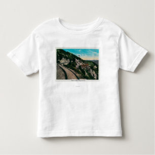 Camiseta De Bebé Puente circular famoso, Mt. LoweMt. Lowe, CA